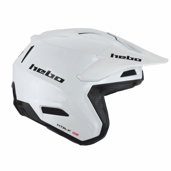 HEBO Trialhelm Zone Pro Fiberglas  Farbe: weiß