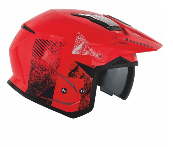 HEBO Trialhelm Zone 5  Farbe: rot