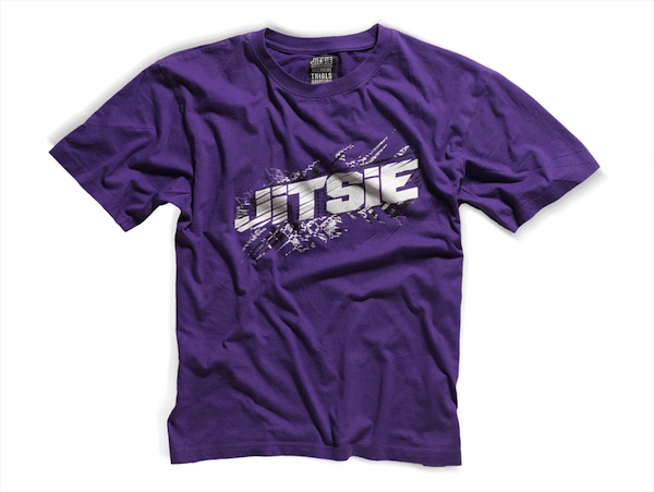 Jitsie T-Shirt "Scratch" Farbe: Lila