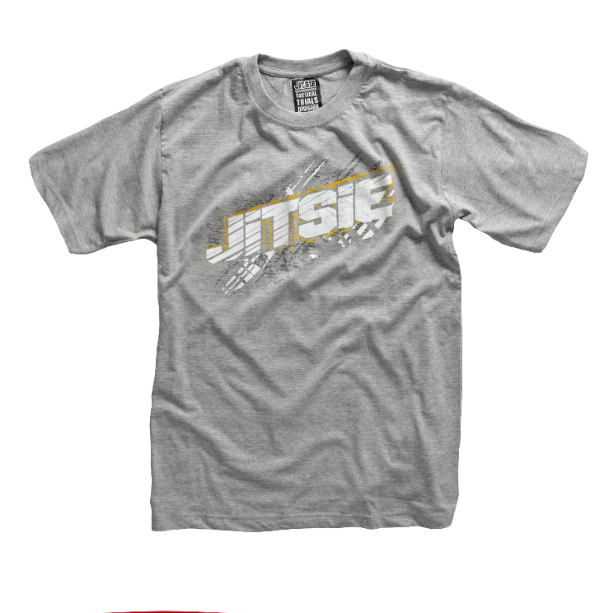 Jitsie T-Shirt "Scratch" Farbe: Grau